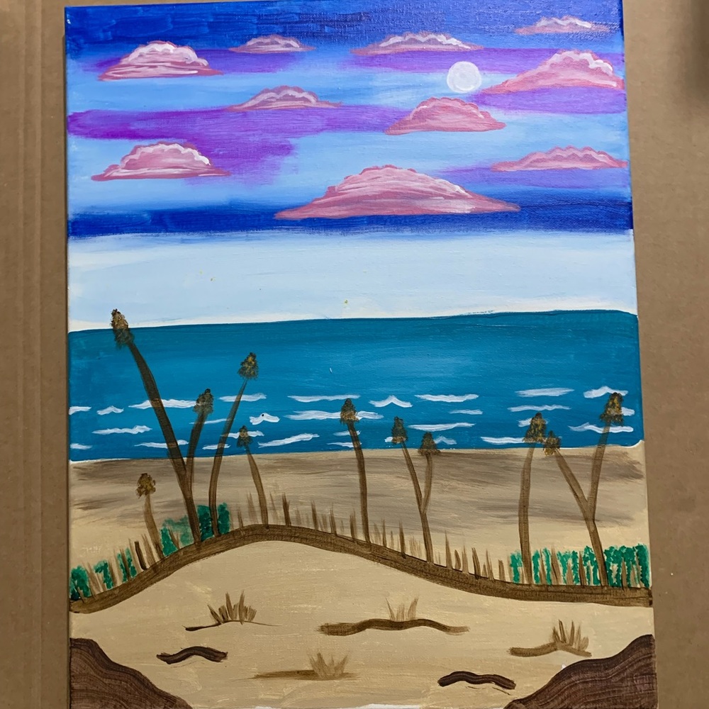 Ocean painting